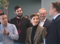 Ana Brnabić otvorila novo predstavništvo softverske kompanije Vorgejming u Beogradu