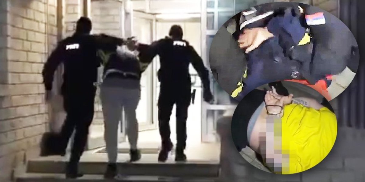 Ulovljen „zeka“ u Beogradu! Prilikom hapšenja pružao otpor policajcima! (VIDEO)
