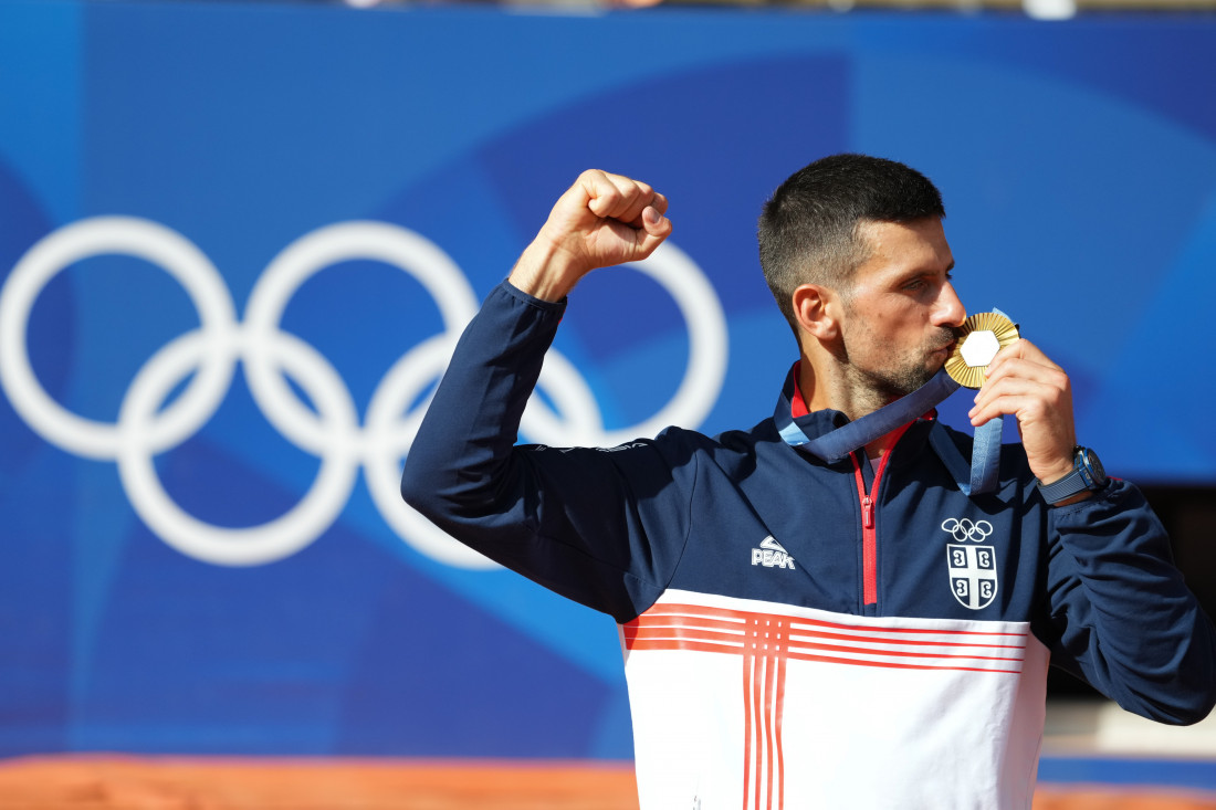 Đoković odlučio da prekine odmor i pridruži se olimpijcima na svečanom dočeku ispred Starog dvora
