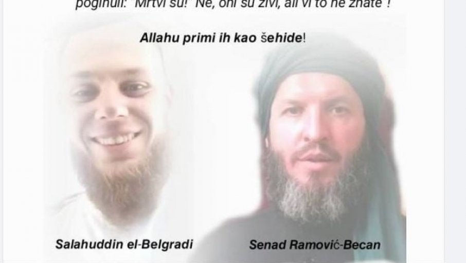 Oglasila se supruga pokojnog teroriste