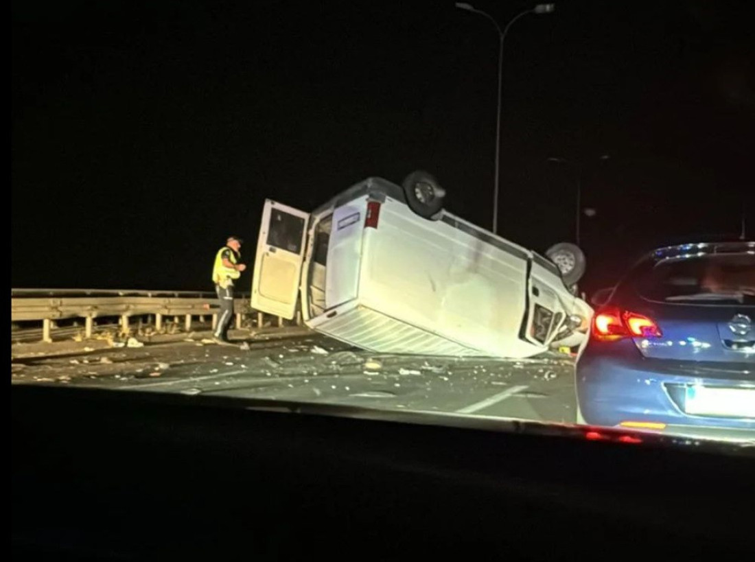 Teška saobraćajna nesreća kod Pupinovog mosta
