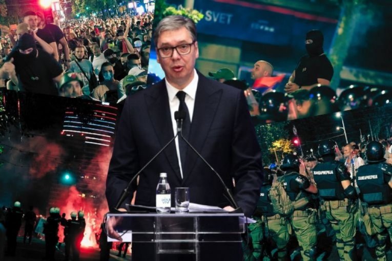 HITNO OBRAĆANJE PREDSEDNIKA VUČIĆA! Tačno u 11 sati izlazi pred narod posle NOĆI HAOSA U REŽIJI BLOKADERA