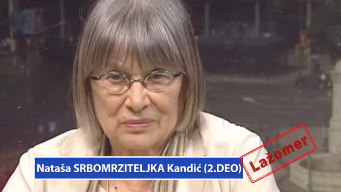 Skandalozna objava Nataše Kandić