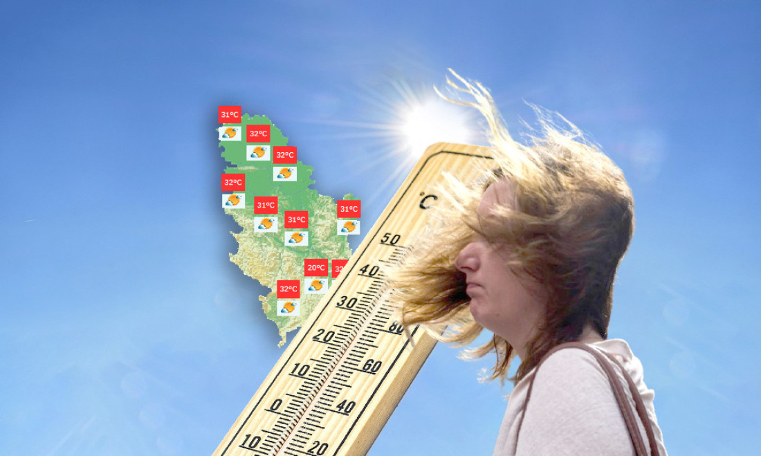Upozorenje RHMZ na opasnost od požara