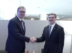 Predsednik Vučić sastao se sa predsednikom Gruzije Kavelašvilijem u Njujorku