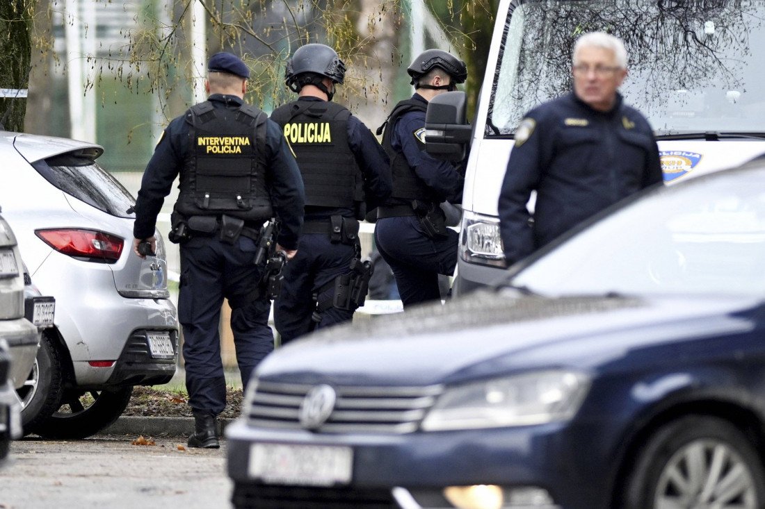 Incident ispred kancelarije predsednika Hrvatske