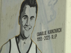 Centar za društvenu stabilnost izradio mural posvećen ubijenom Čarliju Kirku