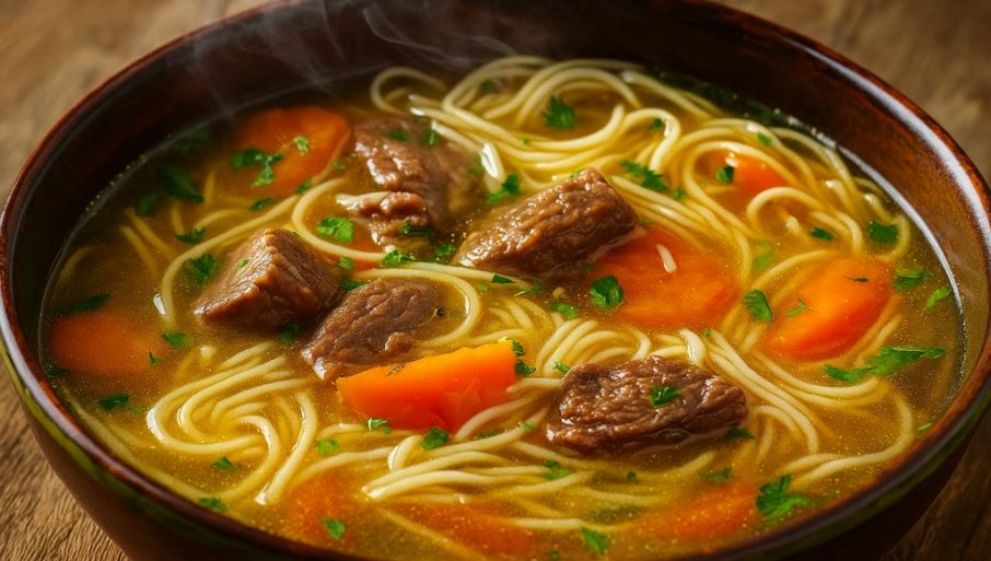 GOVEĐA ČORBA SA REZANCIMA: Recept za mirisnu čorbu