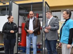 Pavkov u Guči pustila u rad nove kotlove na gas za grejanje vrtića i osnovne škole