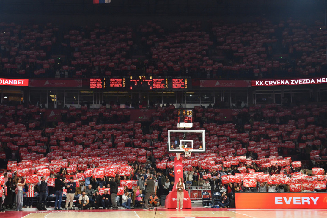 FK pomogao KK Crvena zvezda sa 300.000