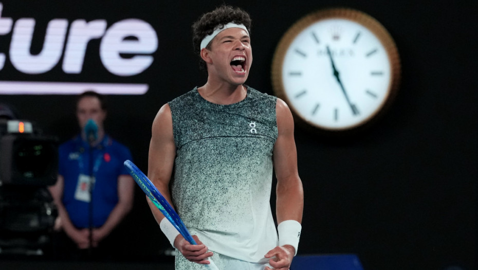 Ben Šelton eliminisao Ruda i zakazao duel sa Sinerom na AO