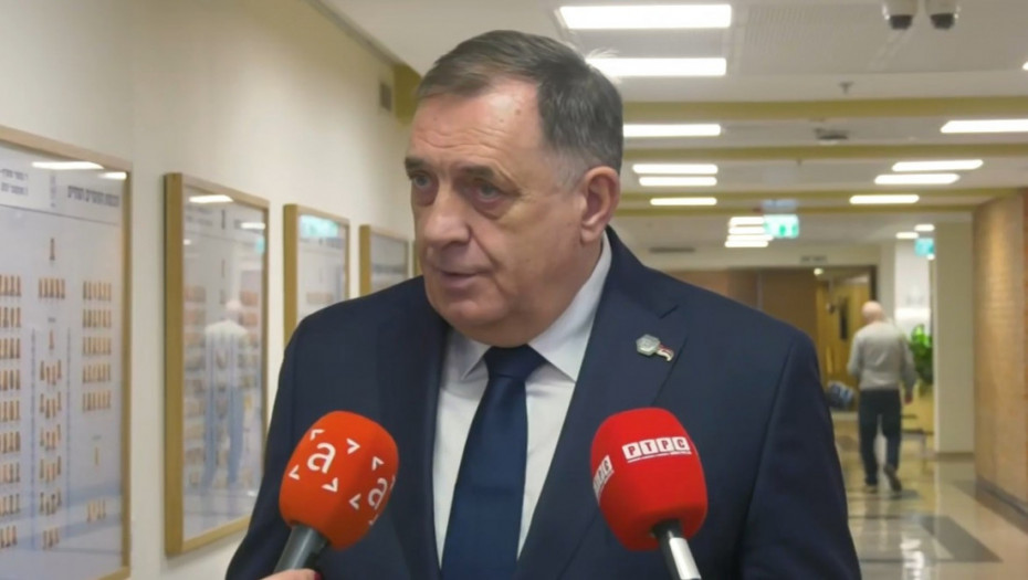 Dodik primi priznanje za doprinos odnosima sa Izraelom