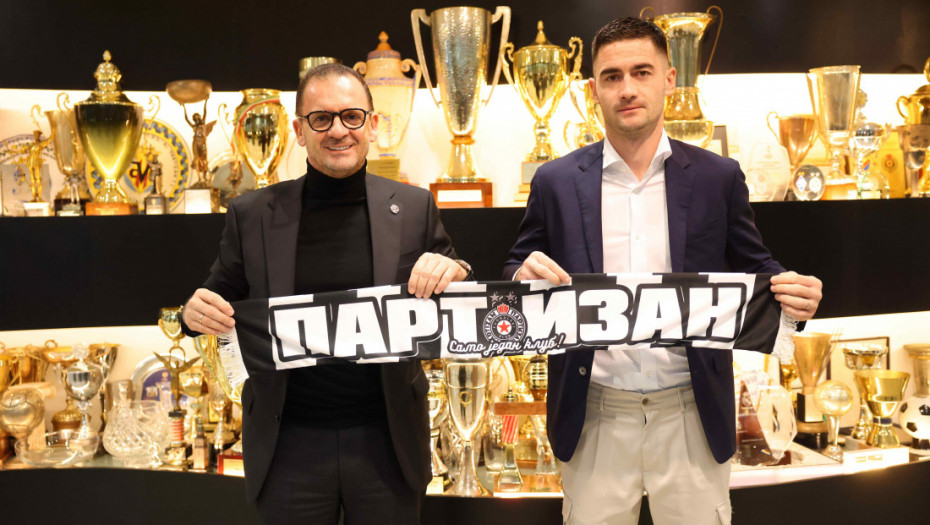 Saša Zdejlar Stefan Mitrović Fk Partizan fudbal