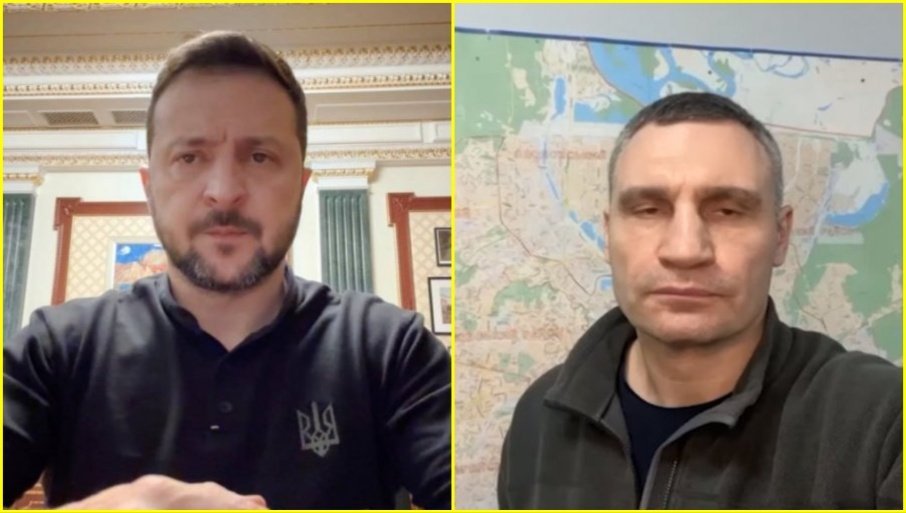 Posvađali se Vladimir Zelenski i Vitalij Kličko