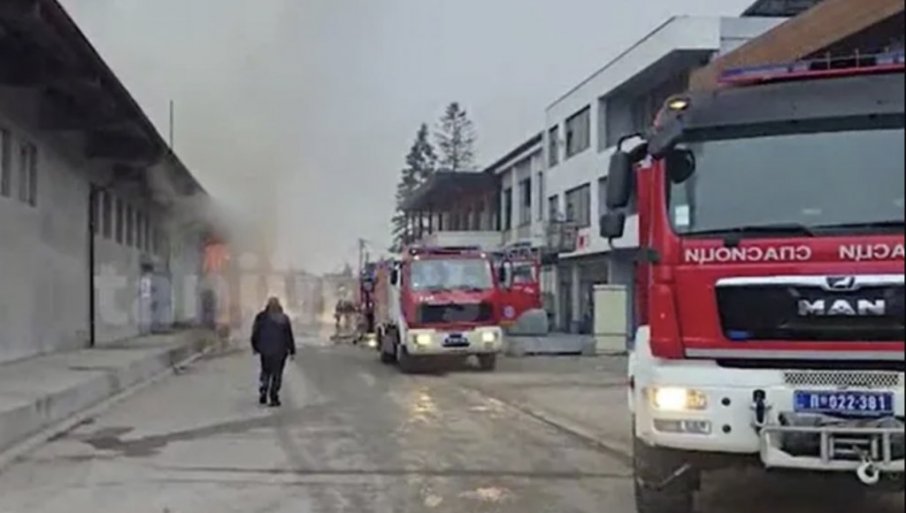 Najveći požar koji je ikad zadesio Novi Pazar stavljen pod kontrolu