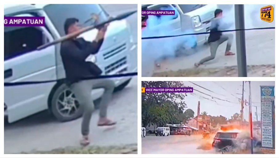 Pogledajte kako raketni projektil pogađa službeno vozilo (VIDEO)