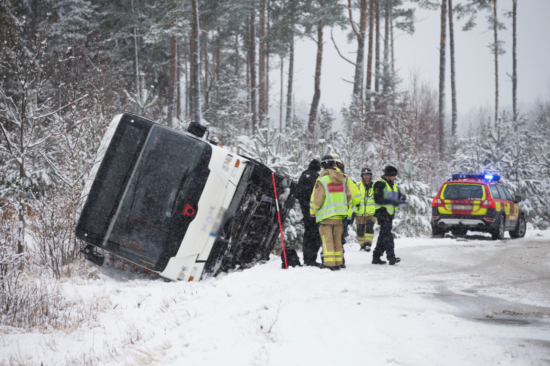 Drama kod Rume autobus sleteo sa puta