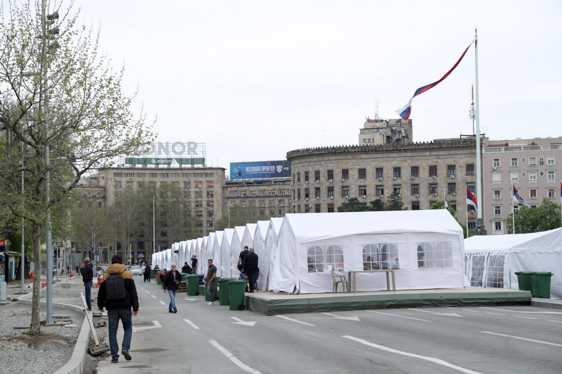 MUP o lažima da je u Pionirskom parku neprijavljen skup