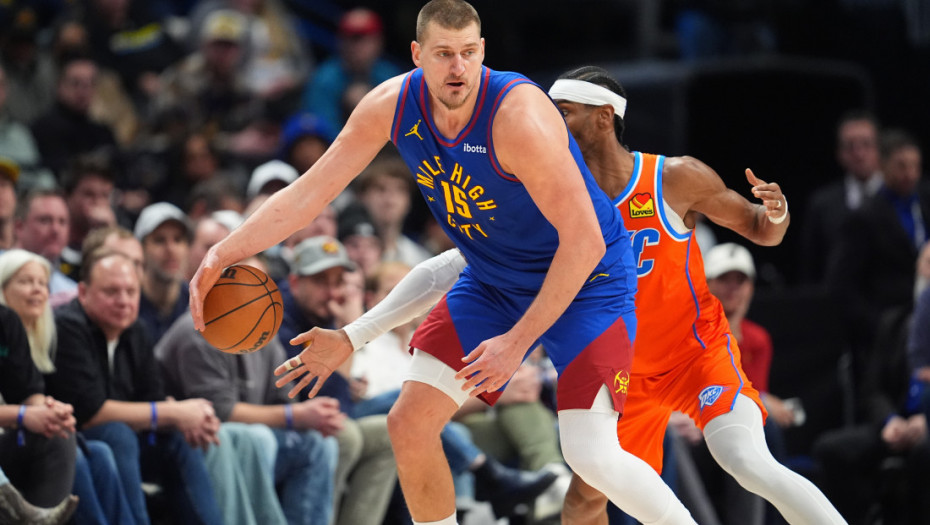 Denver poražen od Oklahome Jokić solidan