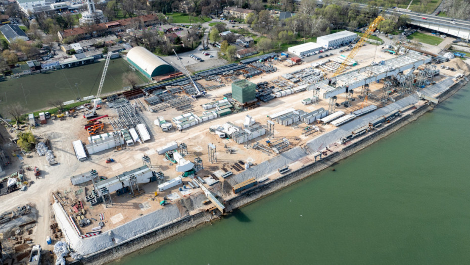 Za 2 meseca postavljanje stubova za Savski most