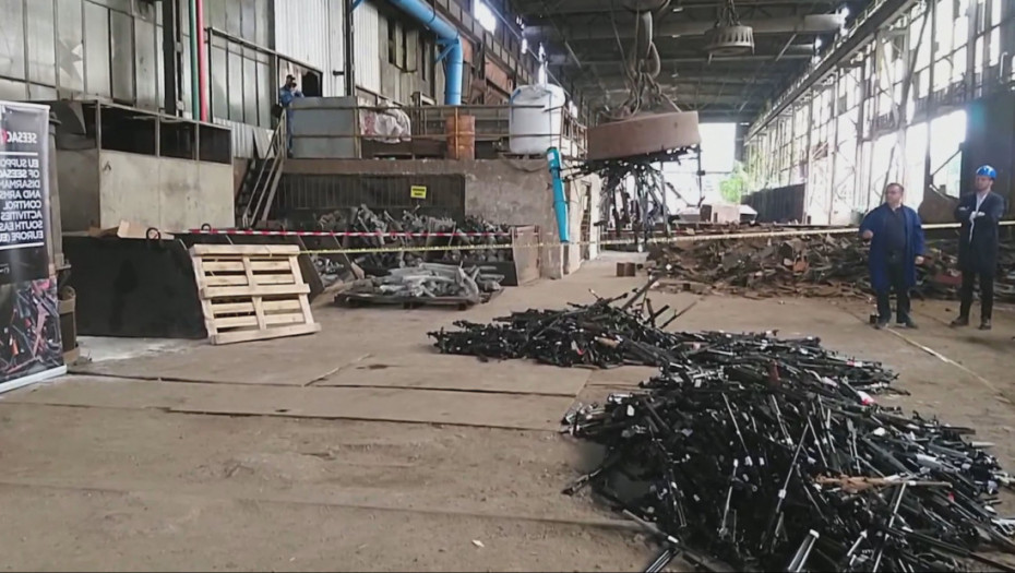 Uništavanje viškova naoružanja u Bosni i Hercegovini