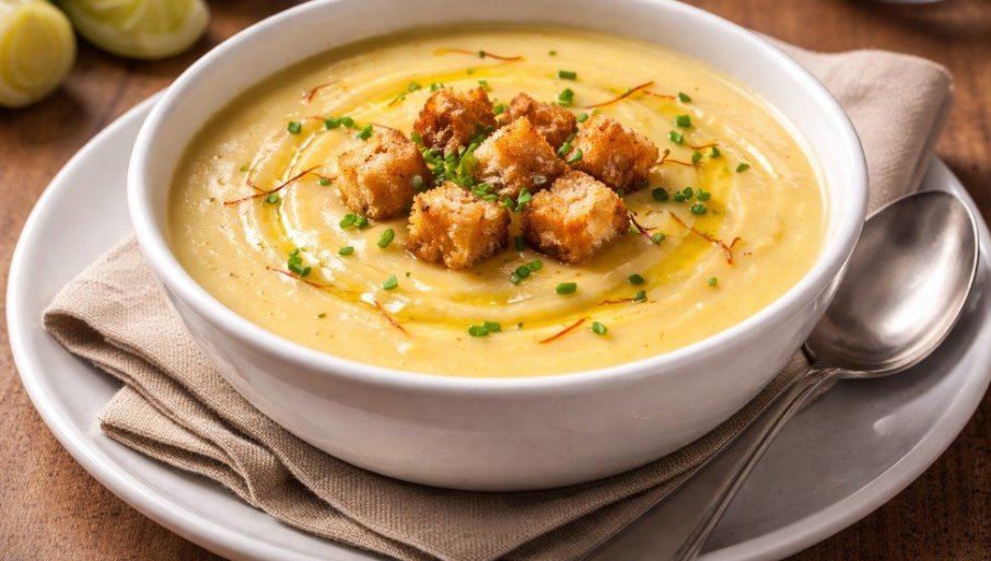 GUSTA, KREMASTA I IZVANREDNO UKUSNA: Praziluk čorba