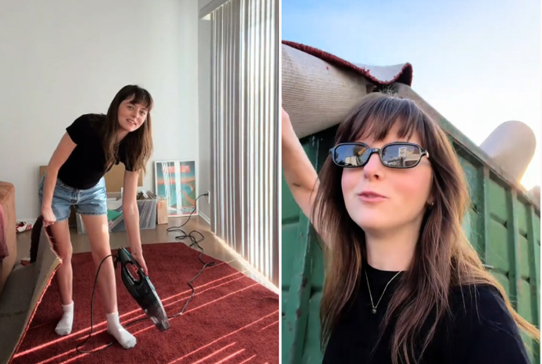 Našla crveni tepih sa Oskara u kontejneru i izazvala pomamu