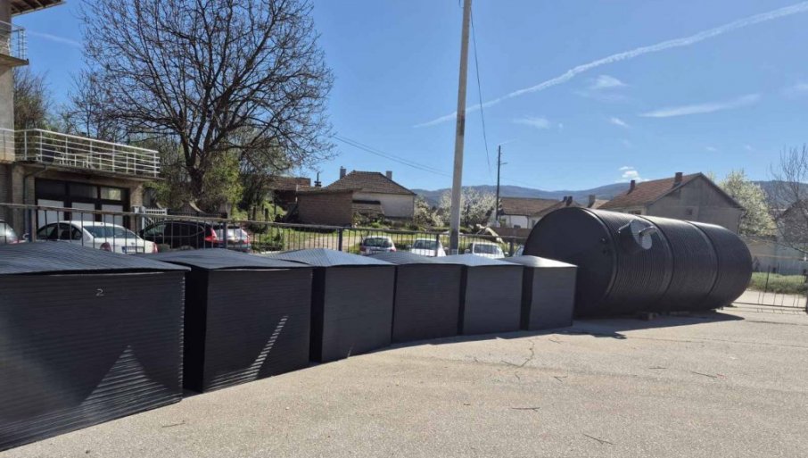 NABAVLjENI REZERVOARI PITKE VODE: Bolje vodosnabdevanje više leskovačkih sela