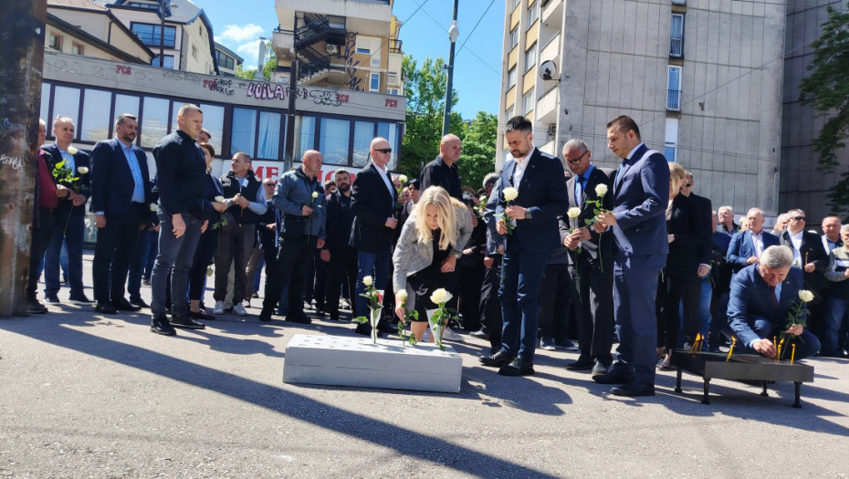 Odata počast vojnicima JNA ubijenim u Dobrovoljačkoj