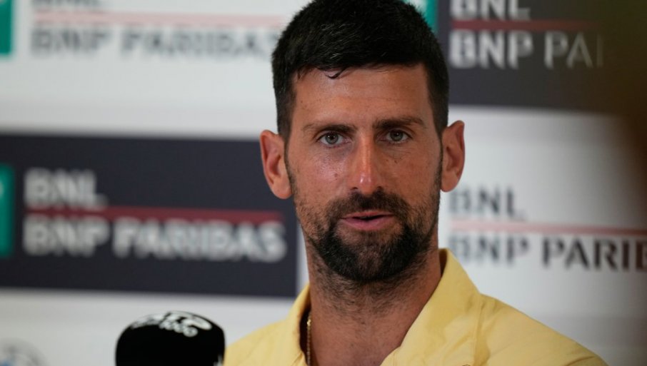 Novak Đoković totalno frustriran pred start Rolan Garosa
