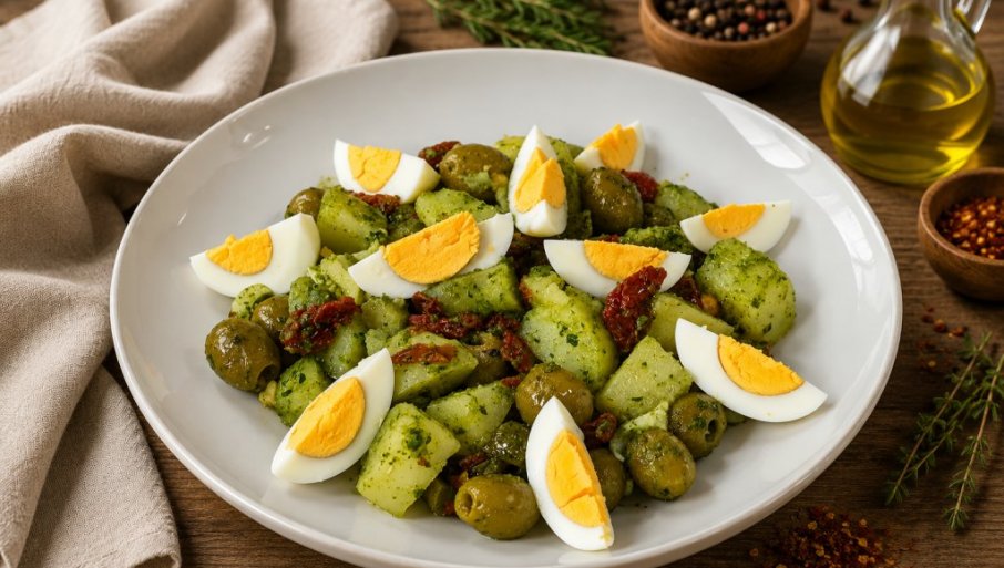 SALATA OD KROMPIRA SA POSEBNIM UKUSOM: Odlična je i kao samostalan obrok i kao prilog uz meso ili ribu